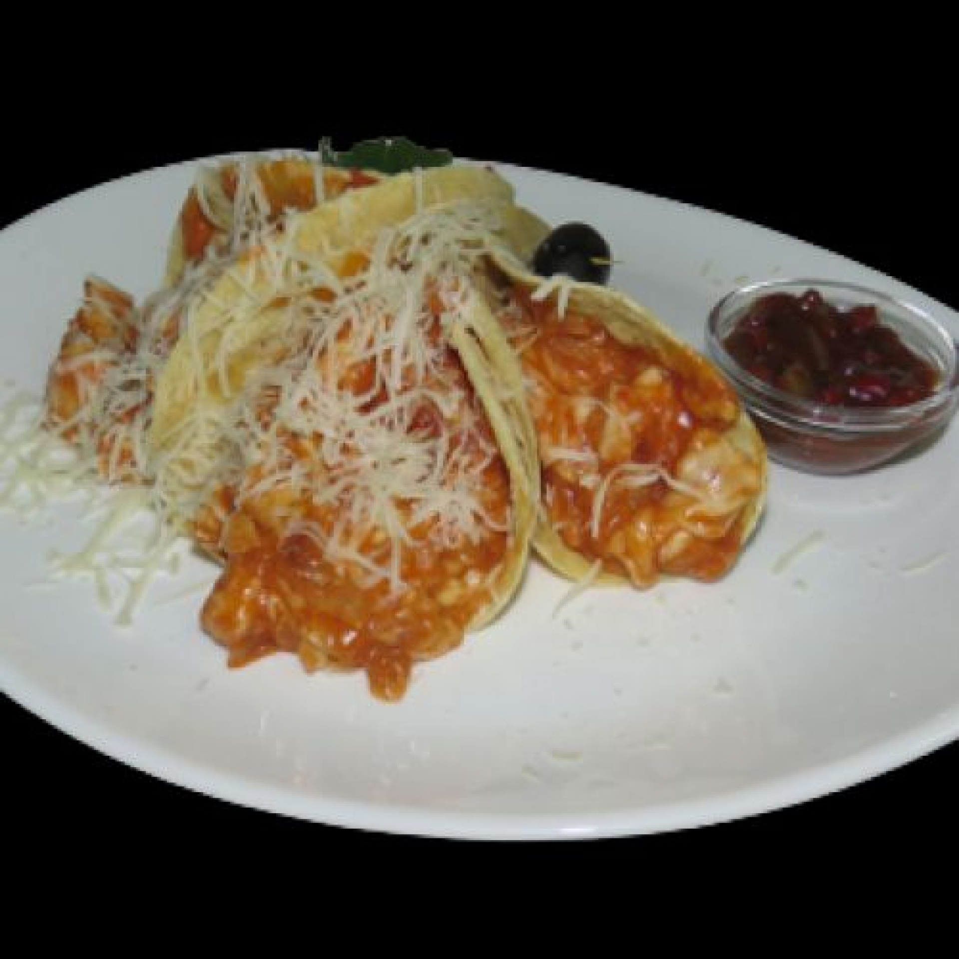 Csirkés sajtos enchilada