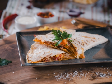 Quesadillas Bacon salsa szósszal 450g